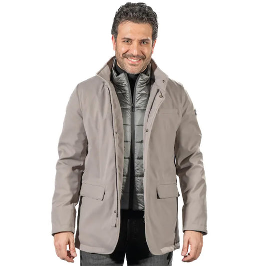 Μπουφάν Μπεζ [25W.DA.021.98 GIACOMO GIACCONE ADIMARI SABBIA]