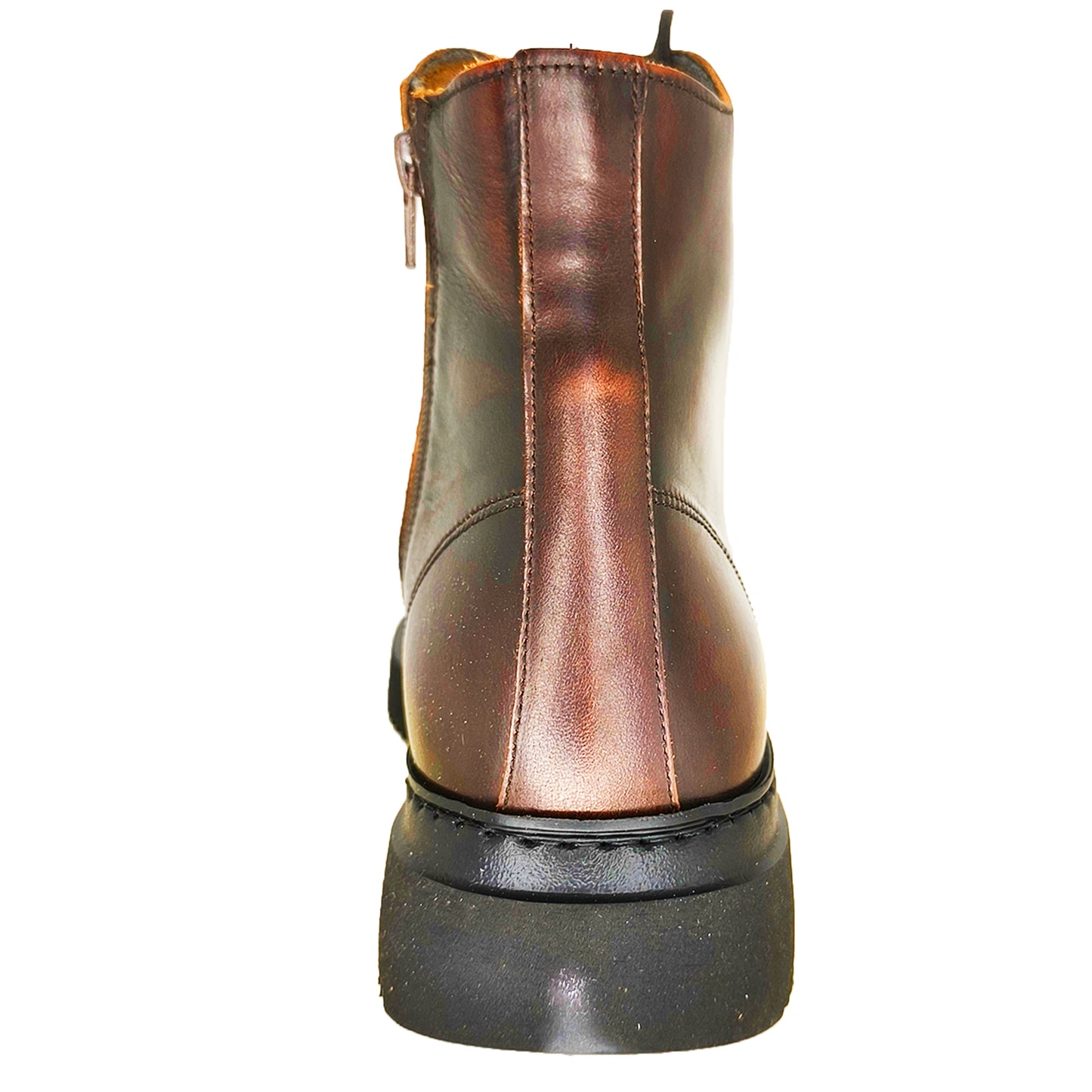 Χειροποίητα Δερμάτινα Άρβυλα - Rounded Dress Boots Καφέ [835 BROWN]