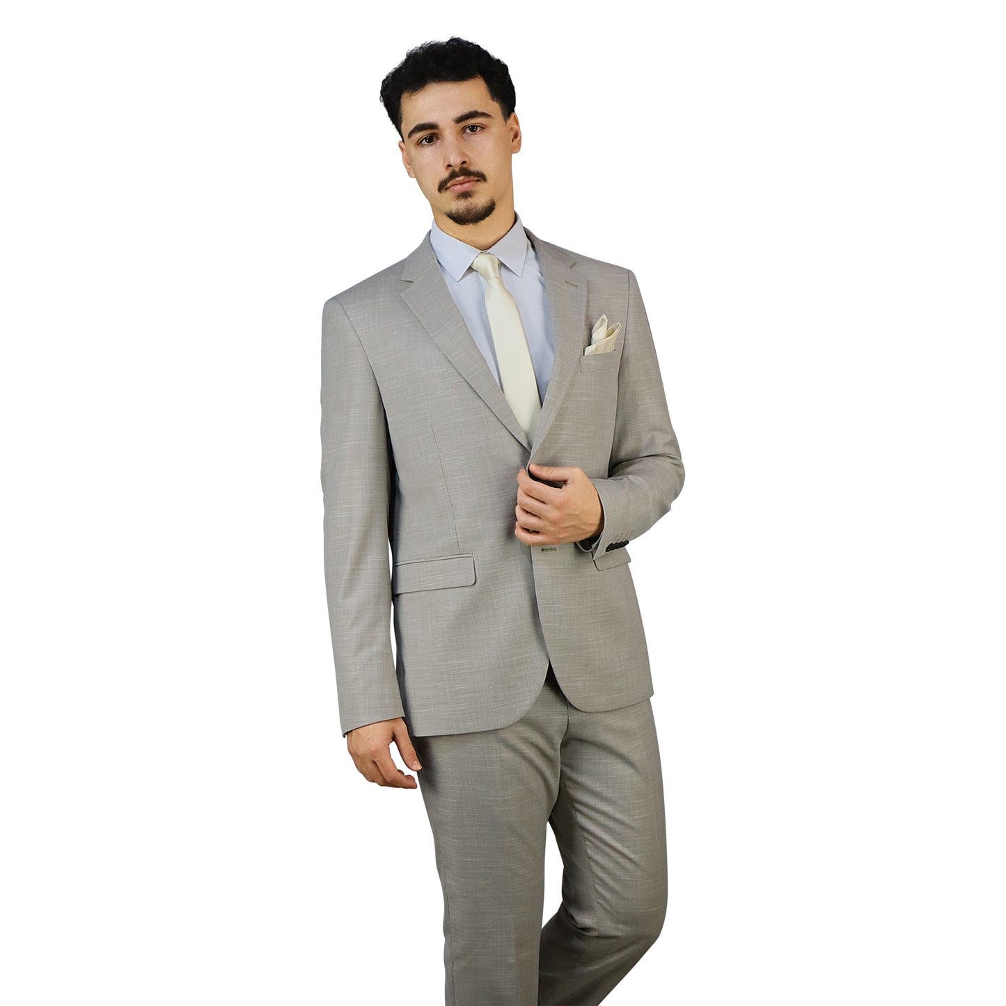 Suit - Semi Slim Fit 602627 5216-070 ORION 1 Beige