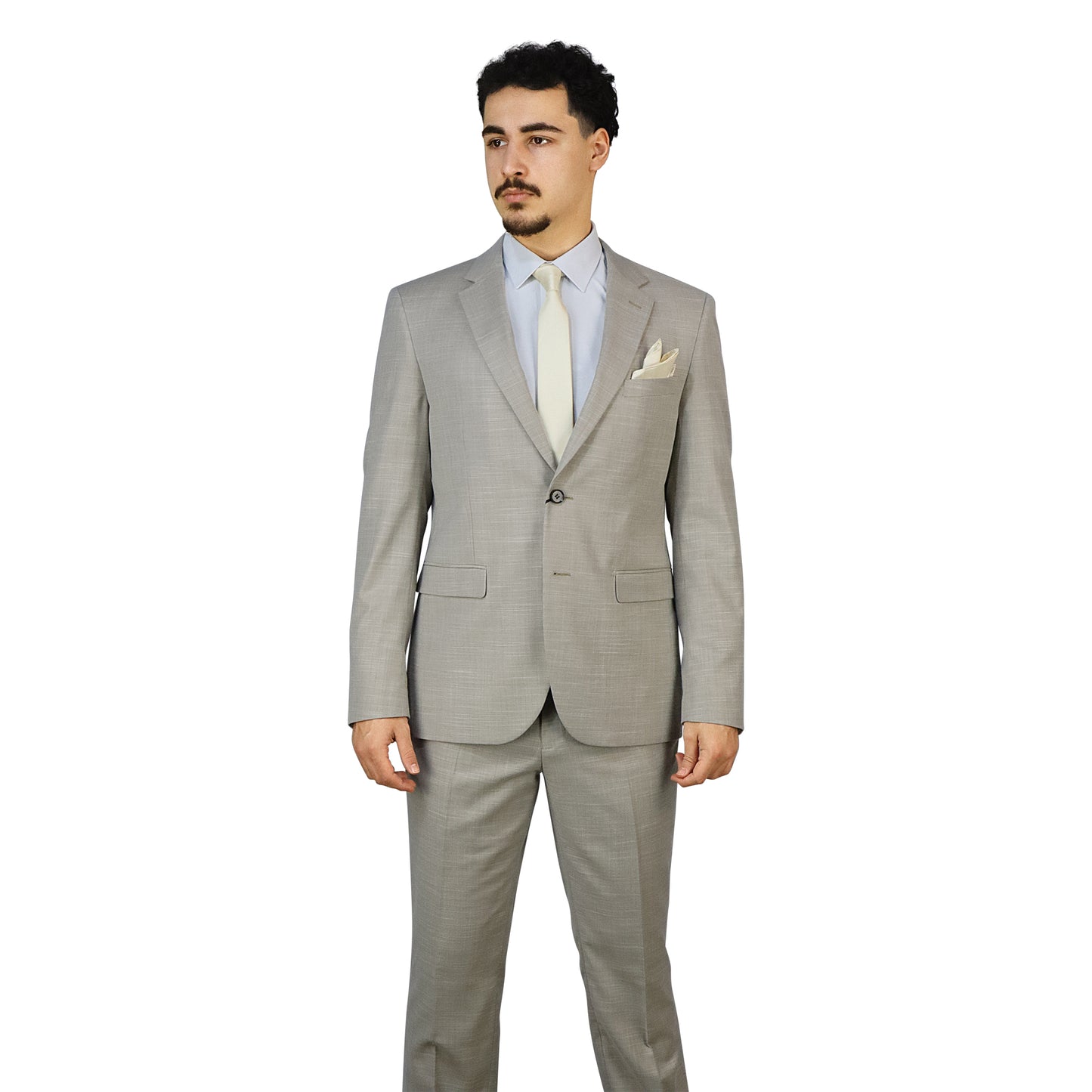 Suit - Semi Slim Fit 602627 5216-070 ORION 1 Beige