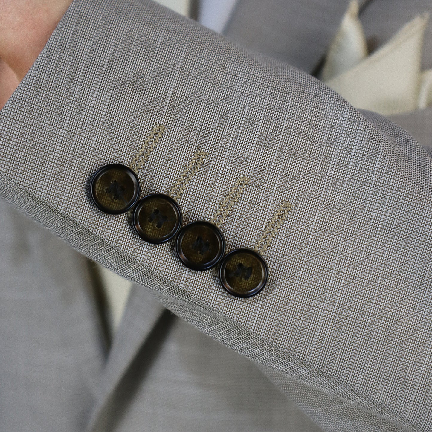 Suit - Semi Slim Fit 602627 5216-070 ORION 1 Beige