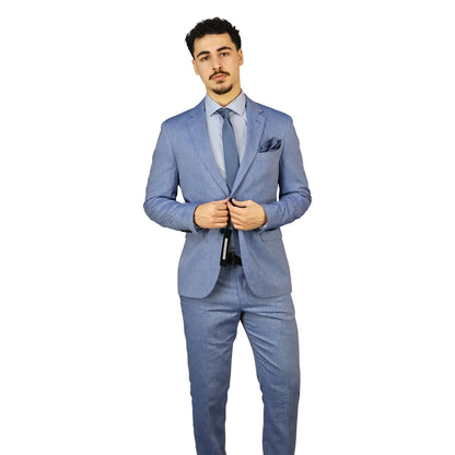 Suit - Semi Slim Fit 602216 5216-070 ORION 4 Sky