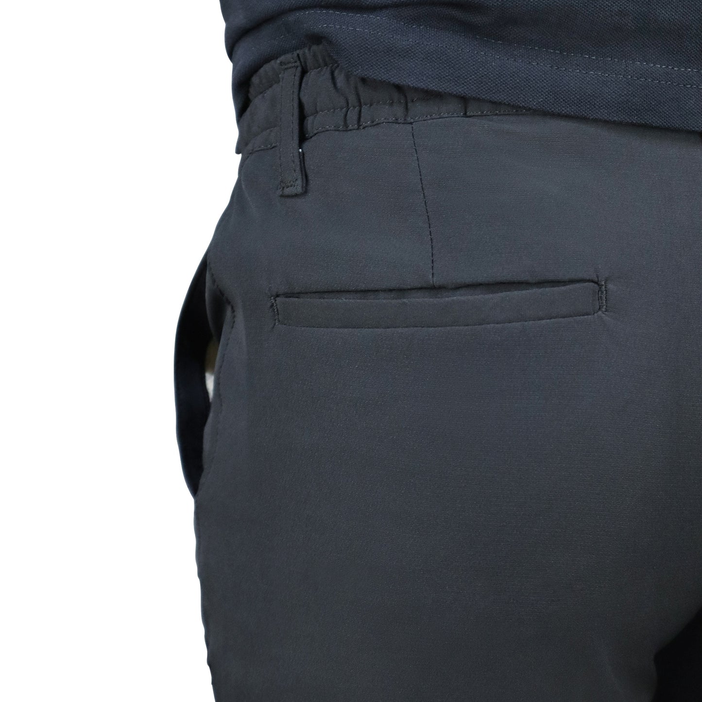 Παντελόνι Chino Stretch Μαύρο [125.1901 BOSTON]