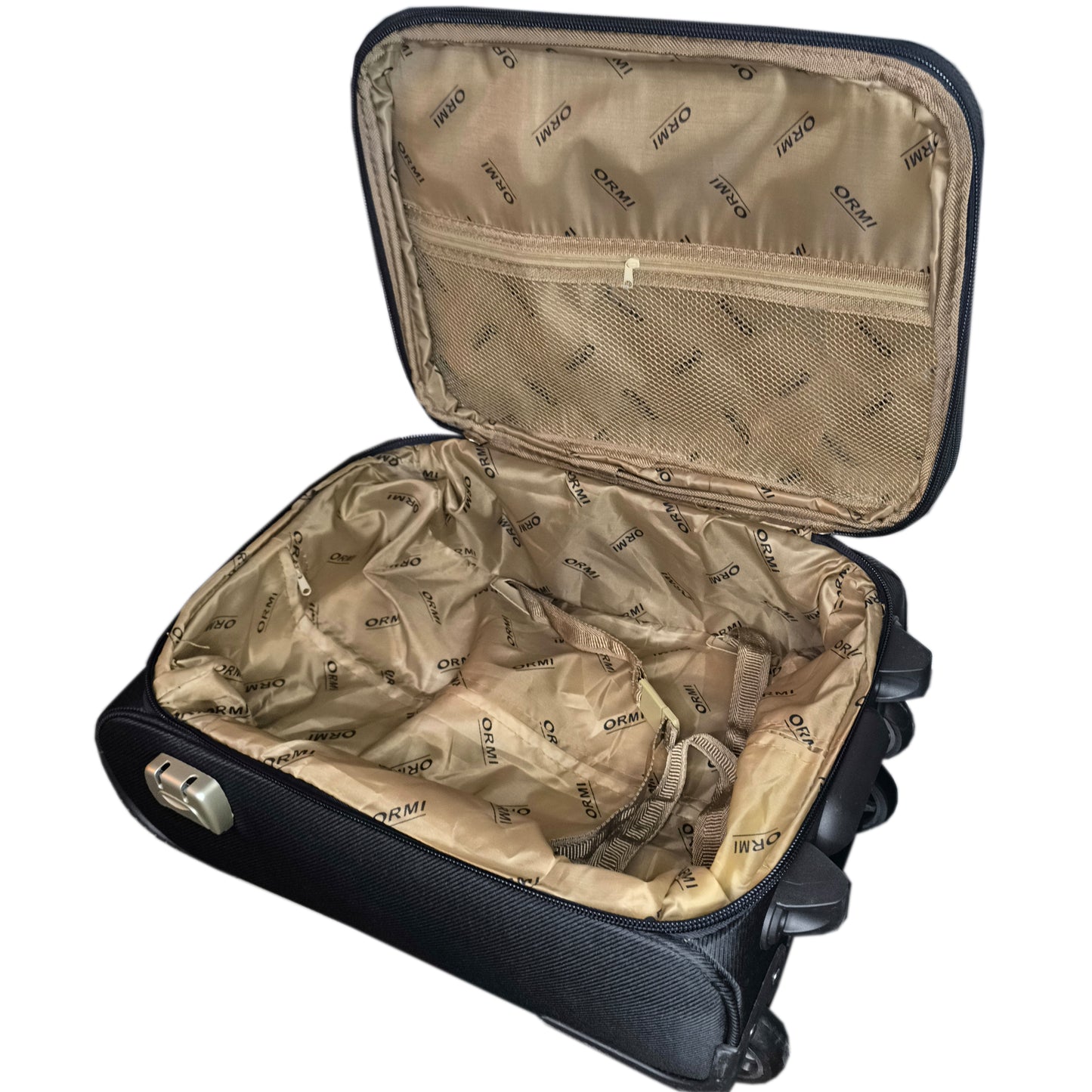 Βαλίτσα Καμπίνας Τροχήλατη - Trolley Μαύρη 49x36x16 εκ [0501017]