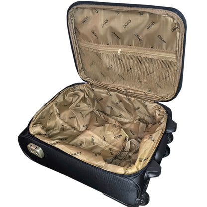 Βαλίτσα Καμπίνας Τροχήλατη - Trolley Μαύρη 49x36x16 εκ [0501017]