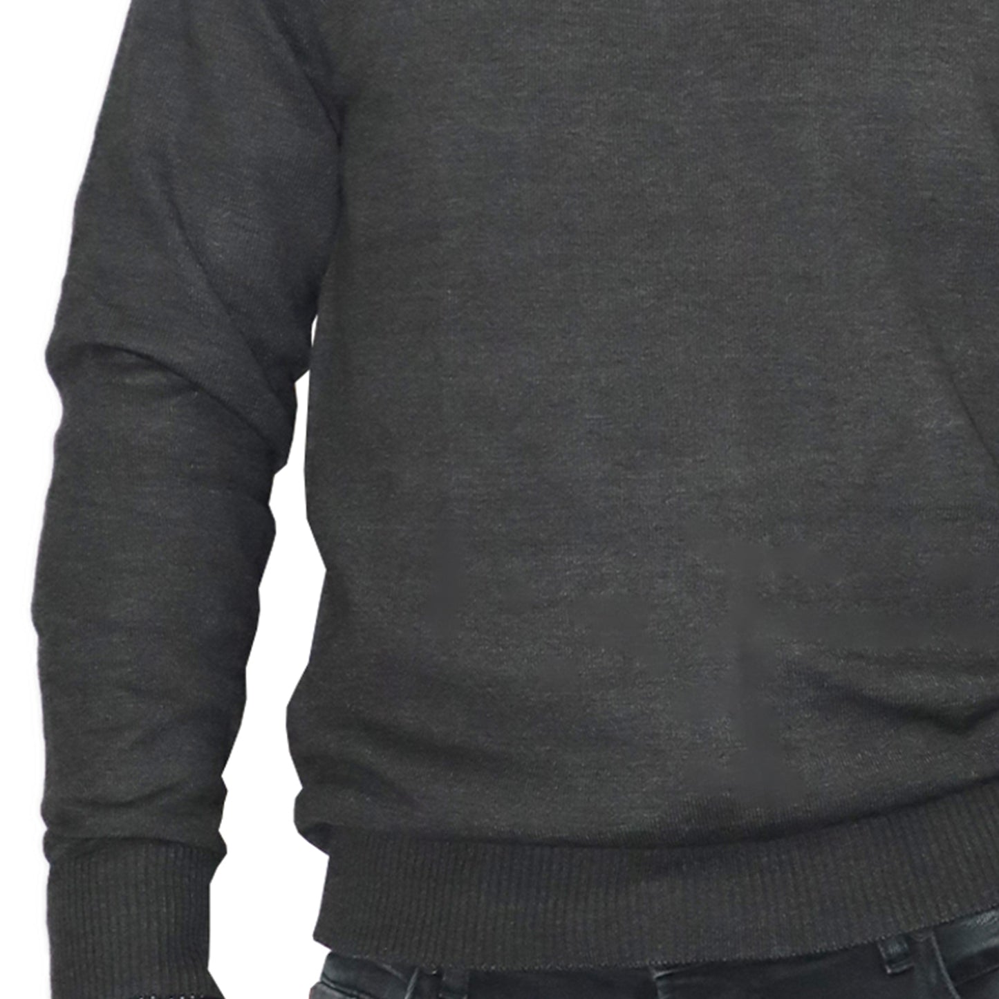 V-Neck Μπλούζα Γκρι FL-20 ANTHARA MEL