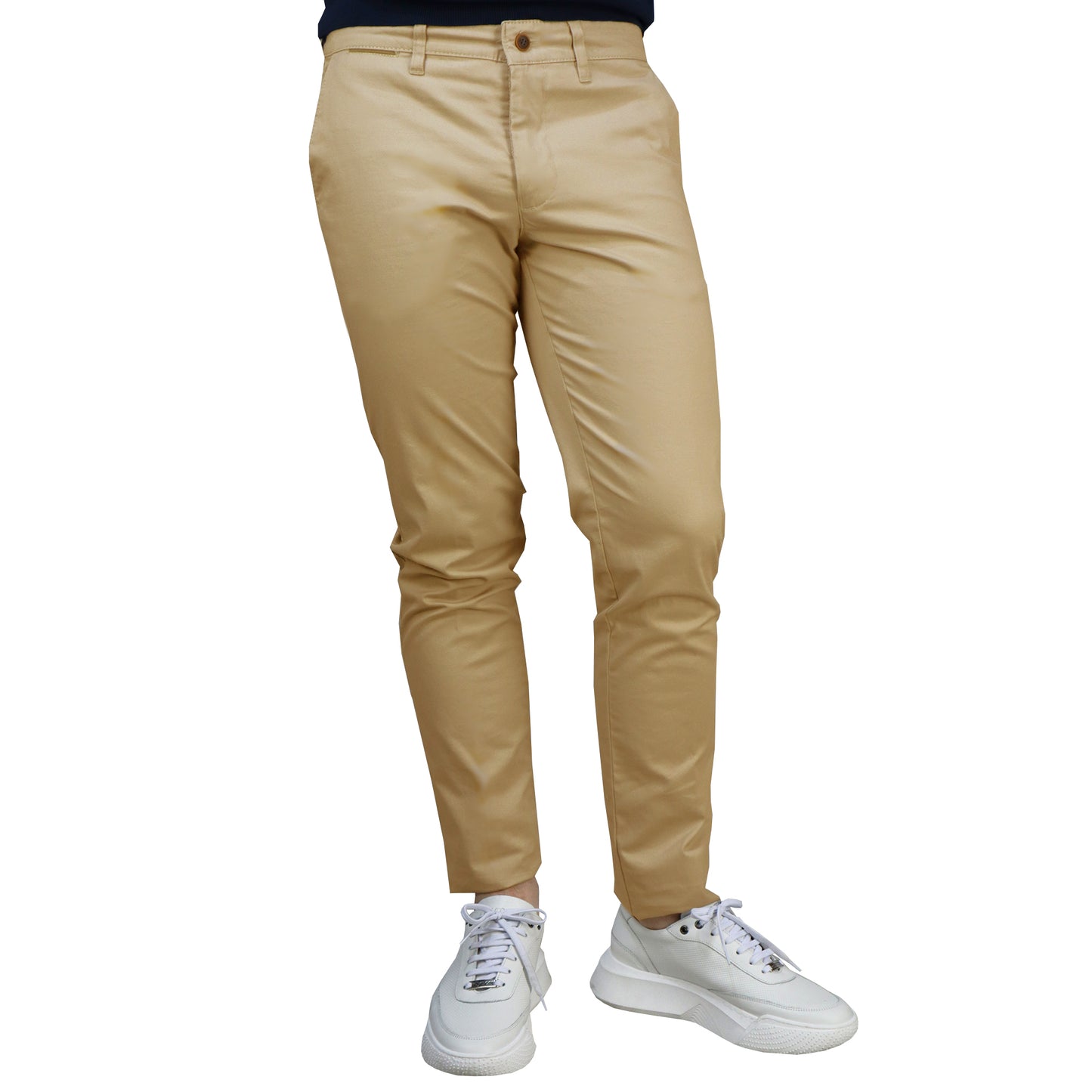 Παντελόνι Chino Ανδρικό Μπεζ [0267 NEW COMPANY BEIGE]