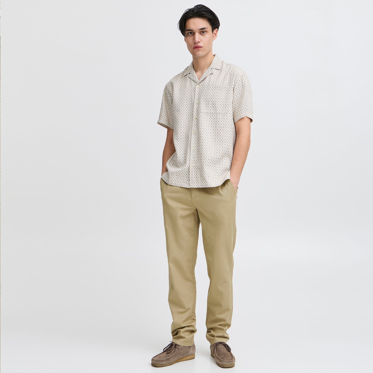 Linen Mix Plants Pants 20505421 CFPandrup CASUAL FRIDAY