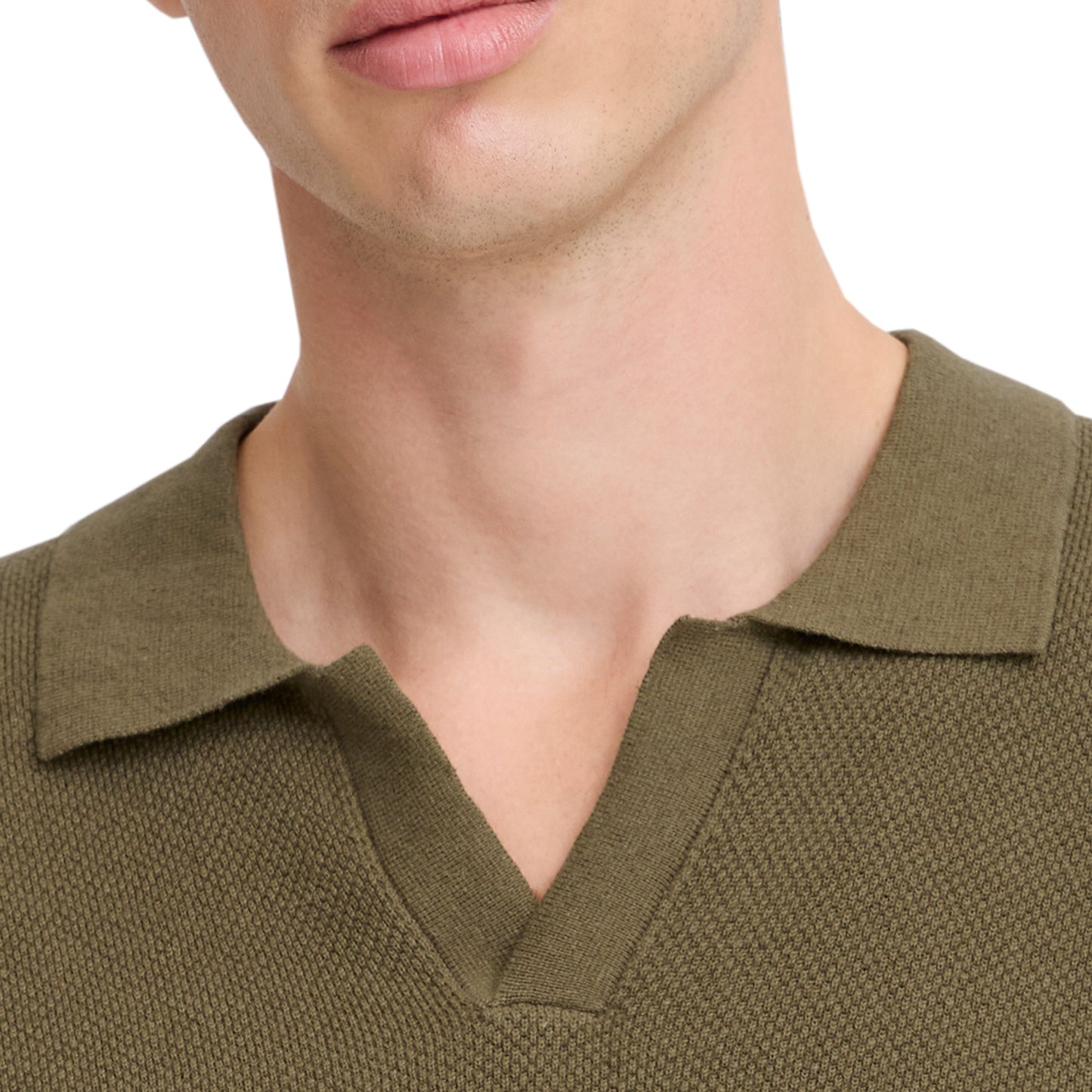 Structured Polo Knit Blouse 20505399 CFMateo CASUAL FRIDAY