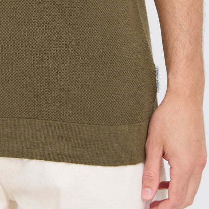 Structured Polo Knit Blouse 20505399 CFMateo CASUAL FRIDAY