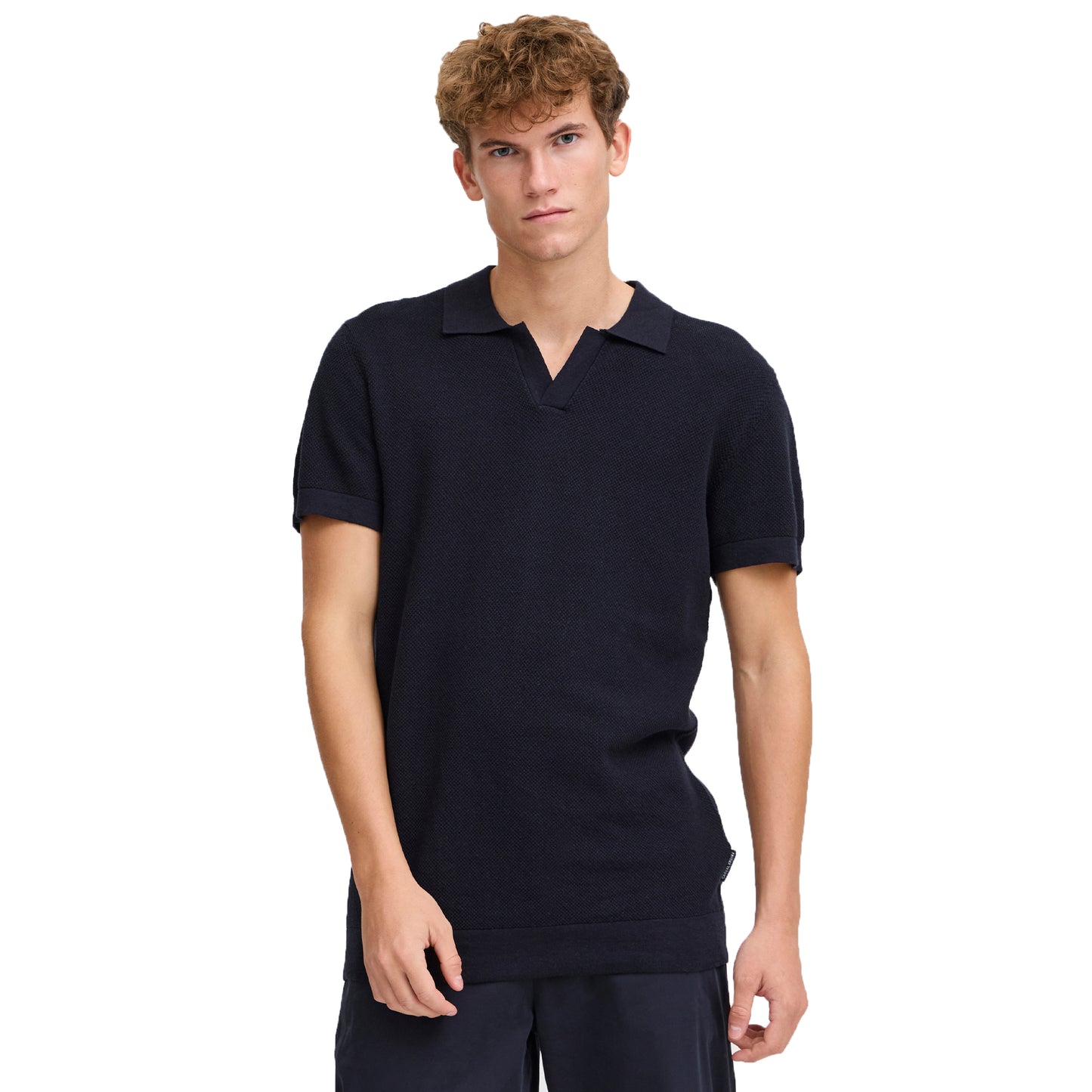 Structured Polo Knit Blouse 20505399 CFMateo CASUAL FRIDAY