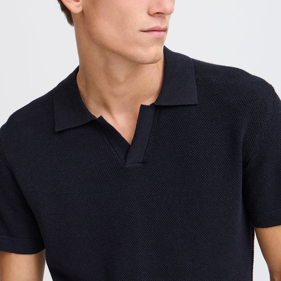 Structured Polo Knit Blouse 20505399 CFMateo CASUAL FRIDAY