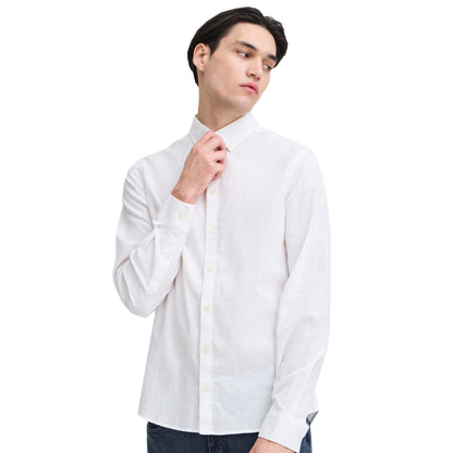 Linen Mix Shirt 20504577 CFAnton CASUAL FRIDAY