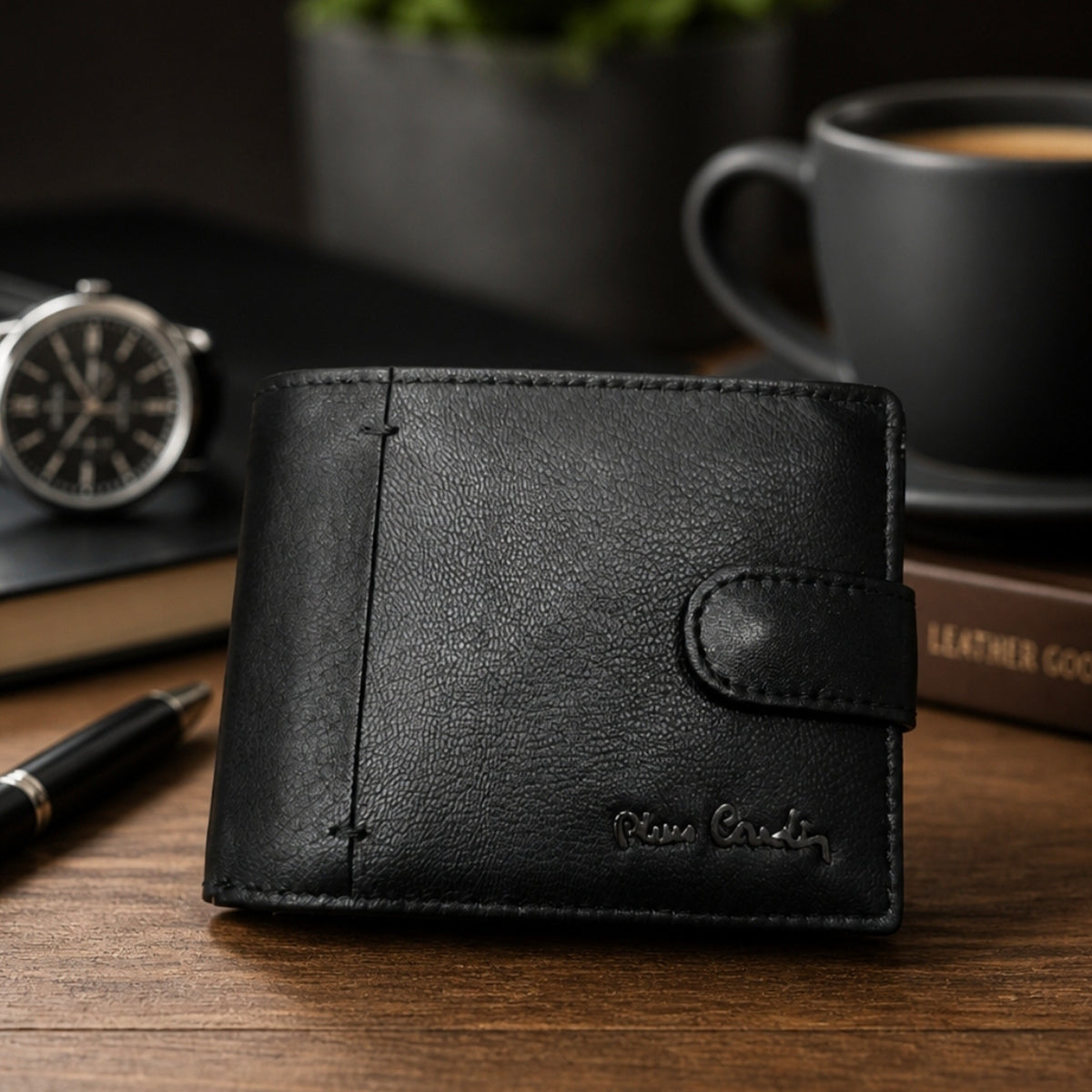 Πορτοφόλι Μαύρο [8806a Tilak142 Nero PIERRE CARDIN]