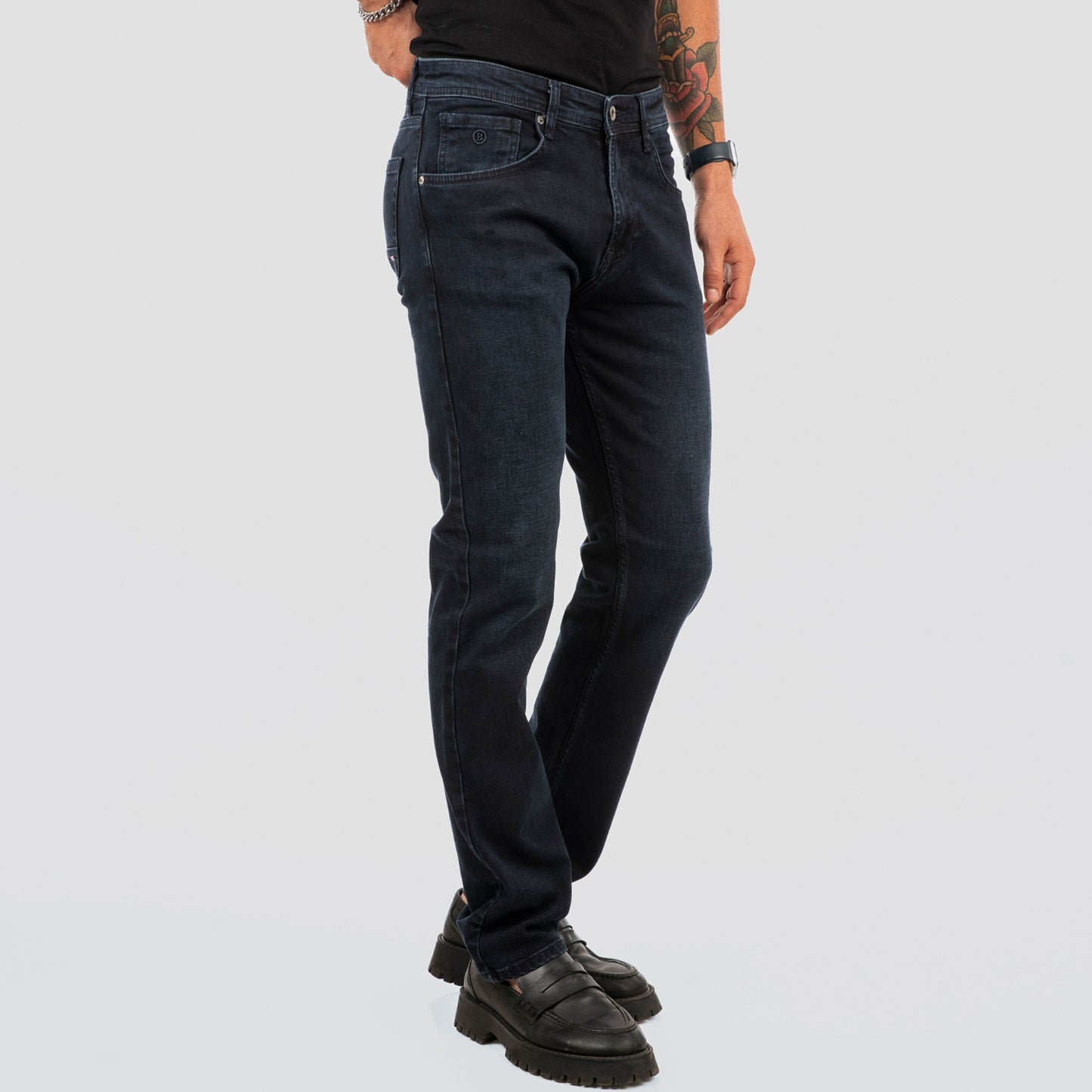Παντελόνι Τζιν [106-65-04 BOSTON Blue Black Denim]