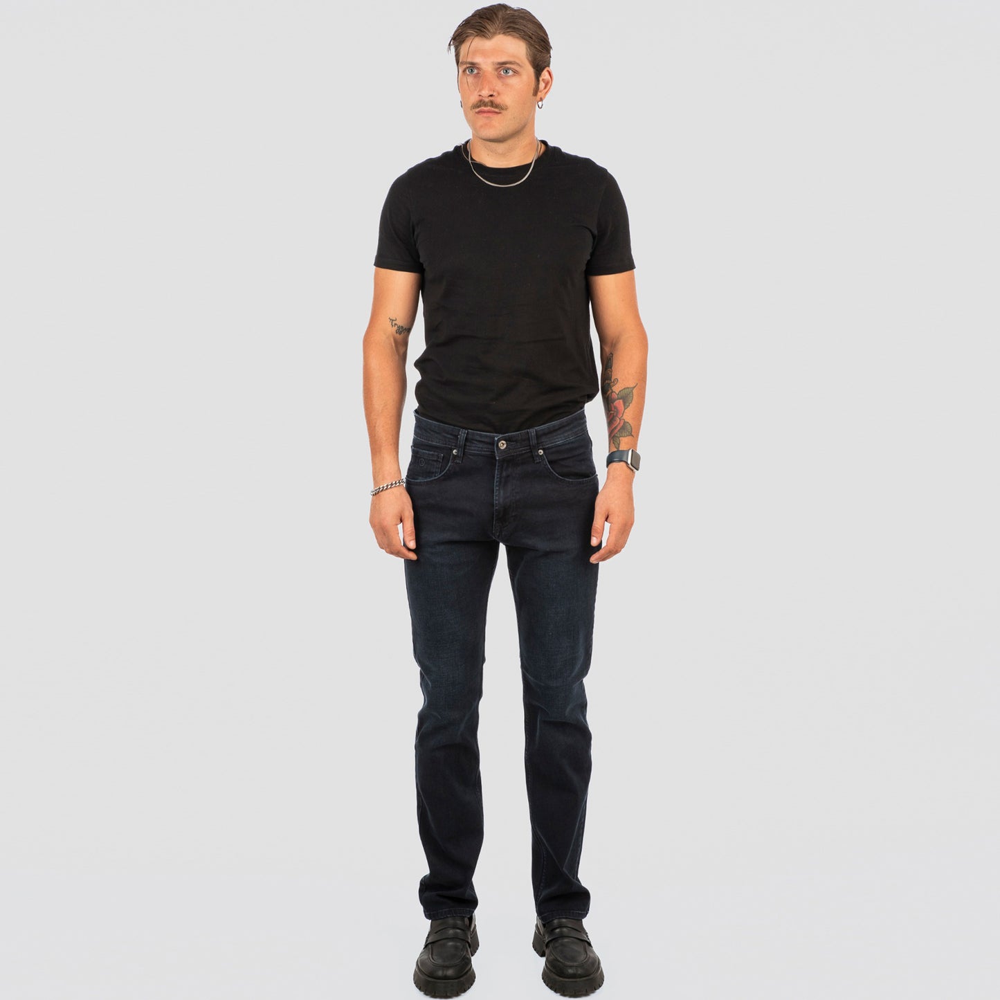 Παντελόνι Τζιν [106-65-04 BOSTON Blue Black Denim]