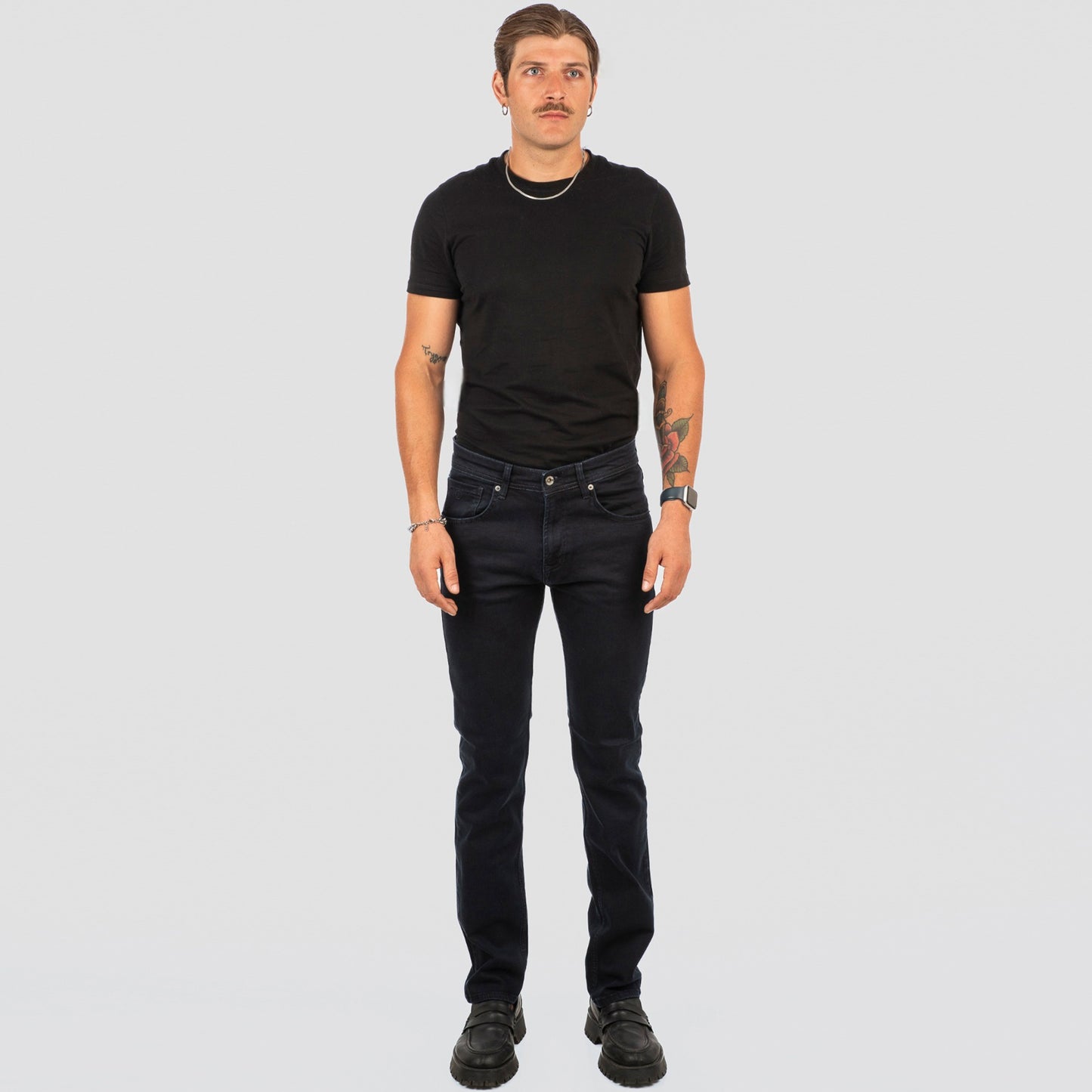 Παντελόνι Τζιν [106-65-03 BOSTON Blue Black Denim]