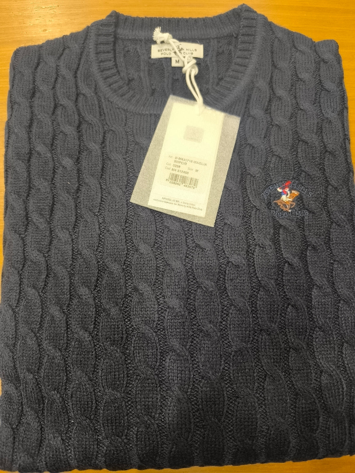 Μπλούζα Πλεκτή Λαιμόκοψη B-M431718 W26 BEVERLY HILLS POLO CLUB