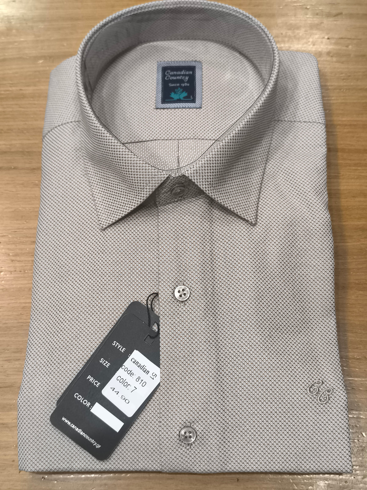 Men's Shirt 810/7 CANADIAN Beige
