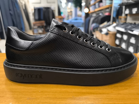 Χειροποίητα Δερμάτινα Παπούτσια Sneakers 918 RAYMONT Black