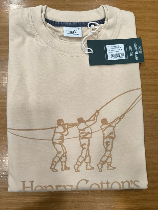 T-Shirt Jersey R-TS651419 ML HC W26 HENRY COTTON'S