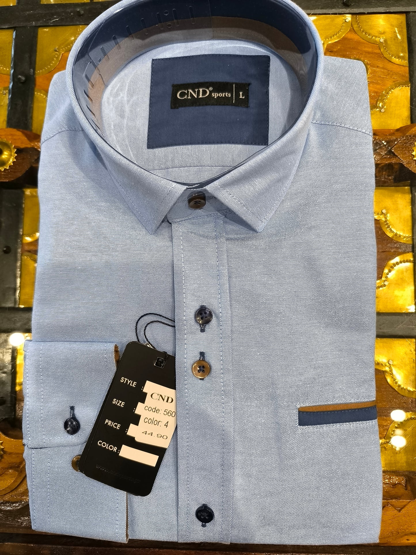 Men's Shirt 560/4 CND Sky Blue