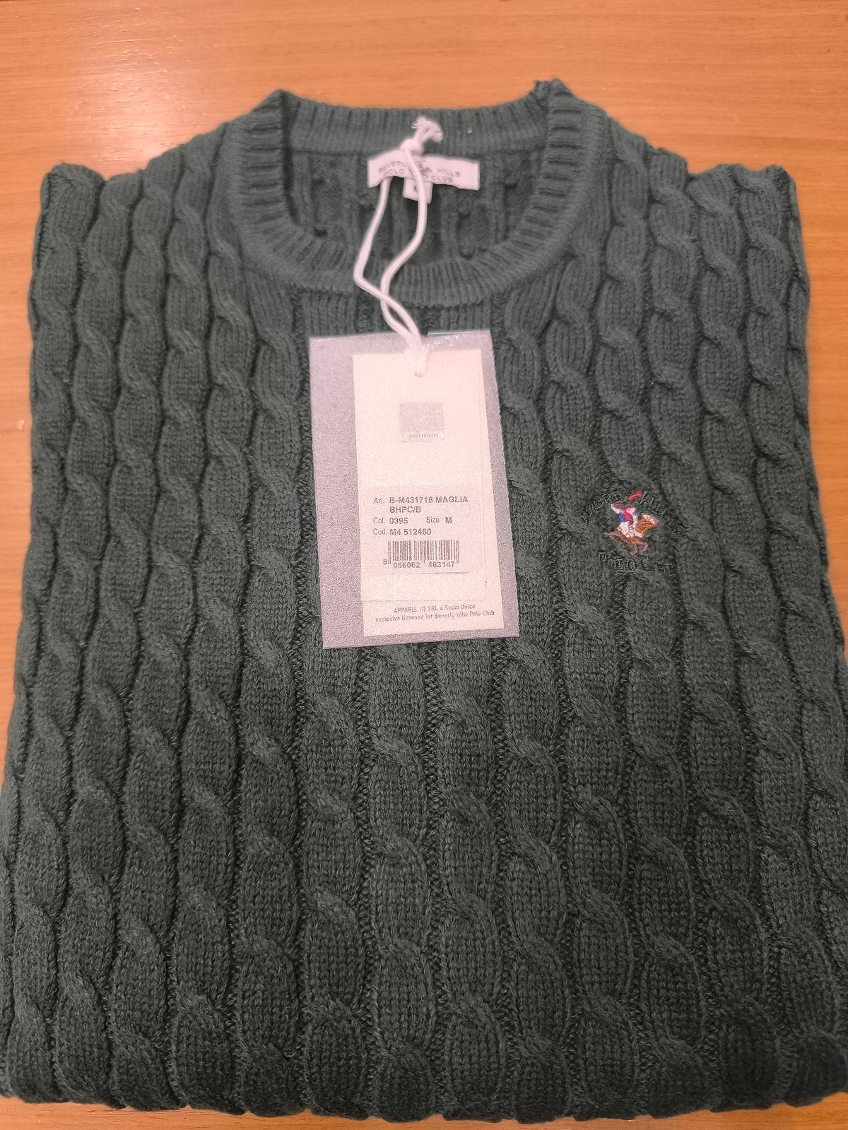 Μπλούζα Πλεκτή Λαιμόκοψη B-M431718 W26 BEVERLY HILLS POLO CLUB