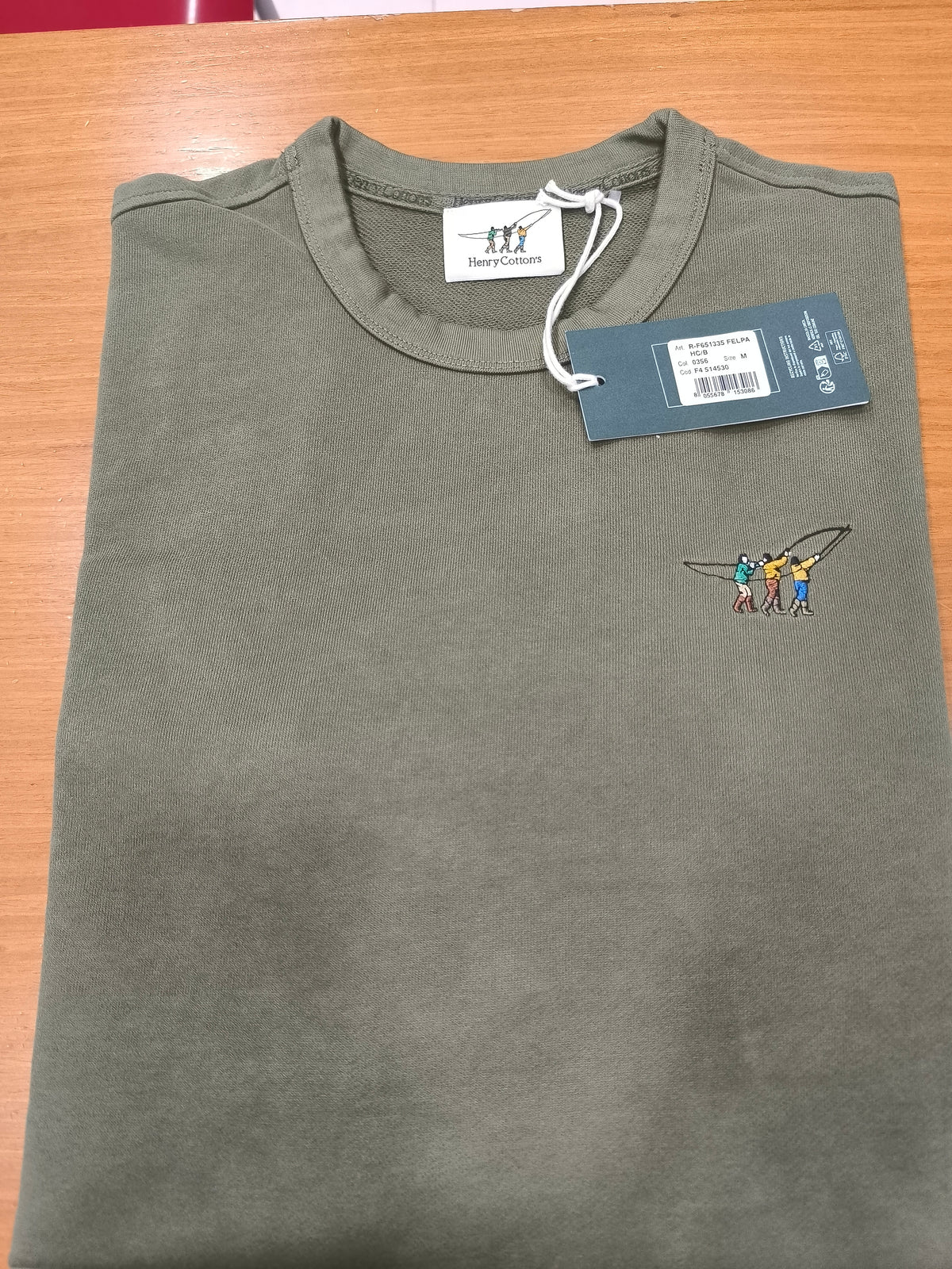 Μπλούζα Fleece R-F651335 Felpa HC W26 HENRY COTTON'S