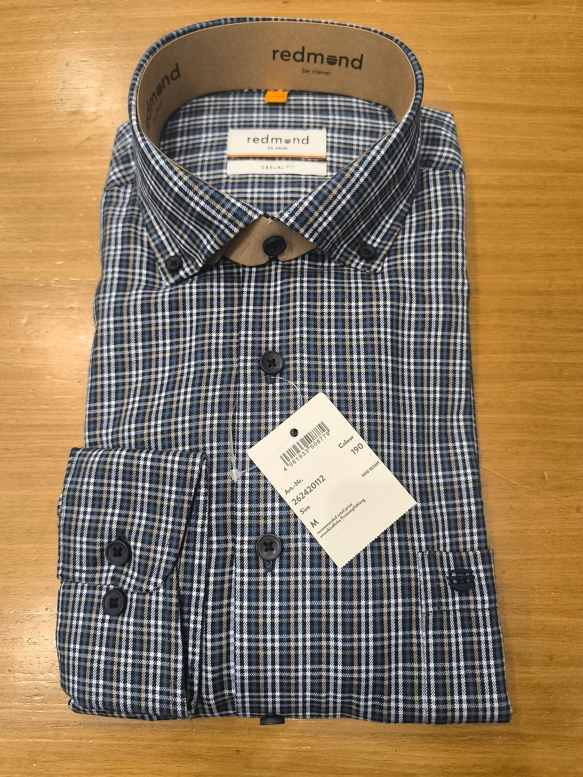 Men's Twiil Casual Fit Shirt BD 262420112 W26  REDMOND