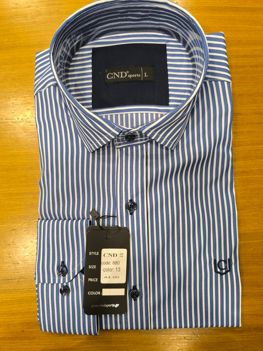 Men's Shirt 880/13 CND Blue Strippes