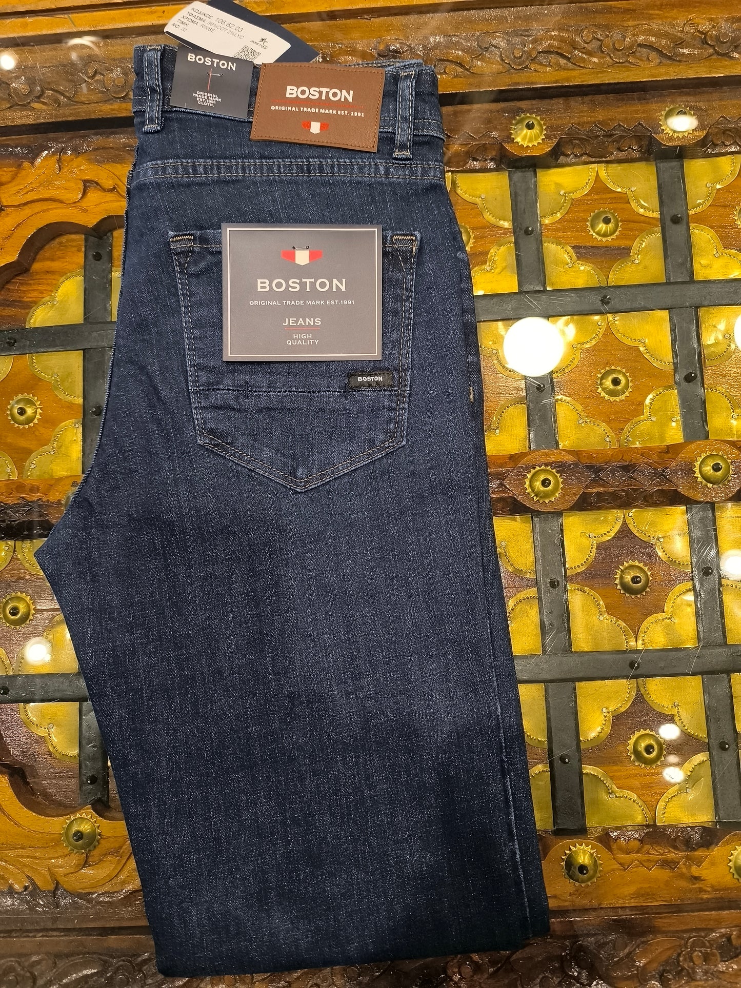 Παντελόνι Denim Modern Fit 106-62-03 W26 BOSTON Rince
