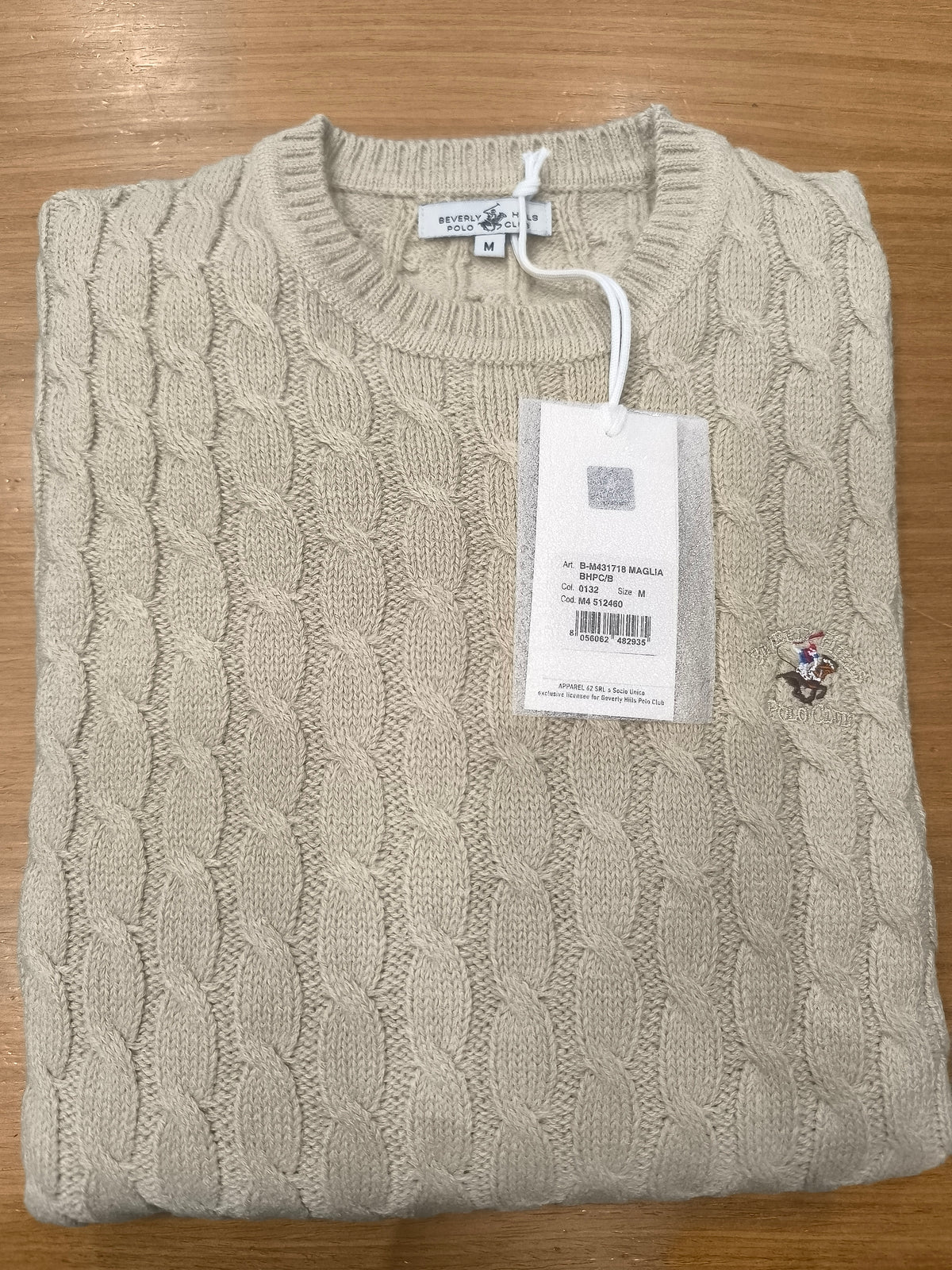 Μπλούζα Πλεκτή Λαιμόκοψη B-M431718 W26 BEVERLY HILLS POLO CLUB
